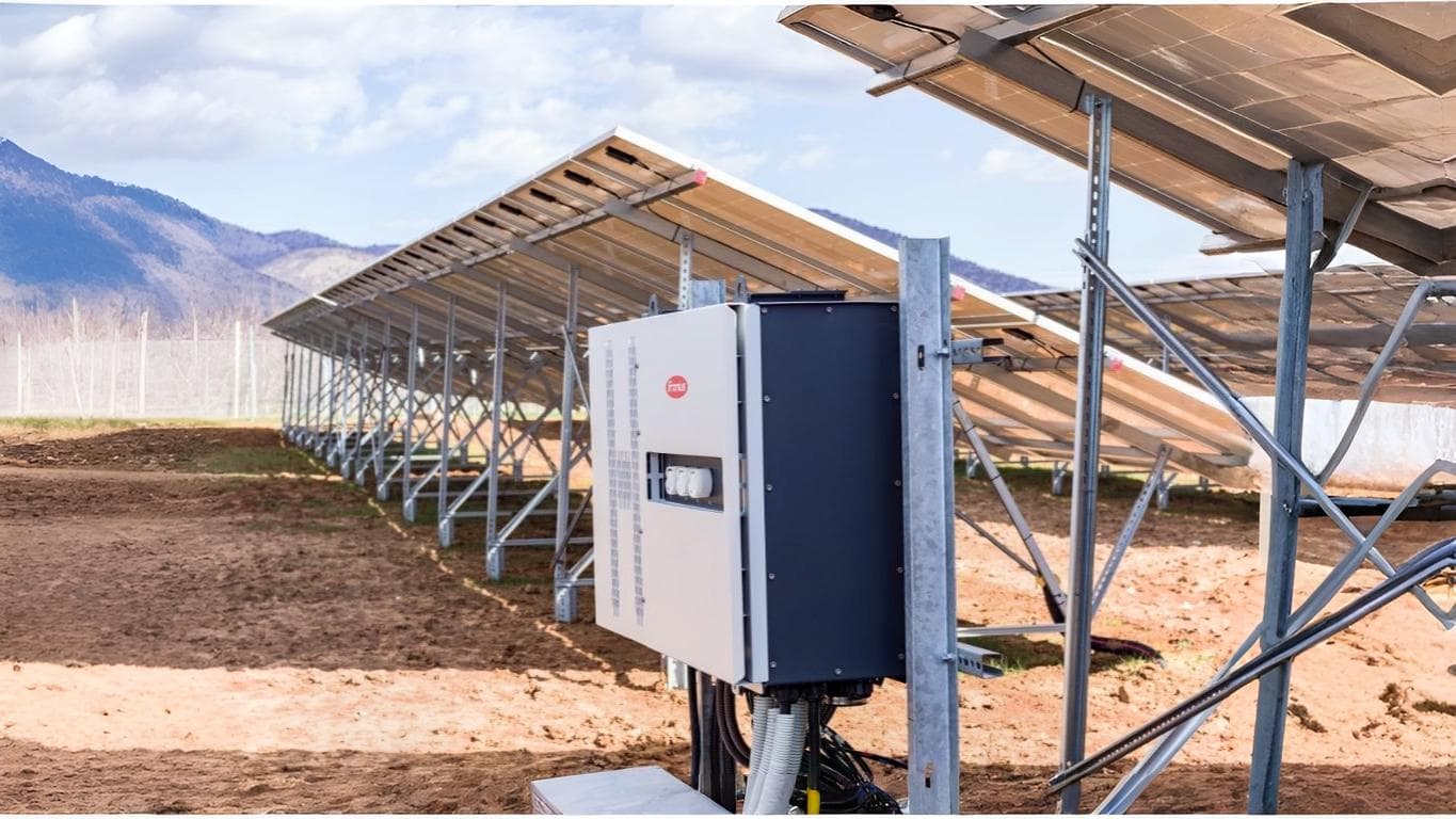 اینورتر 100 کیلووات متصل به شبکه مدل AU100K3P