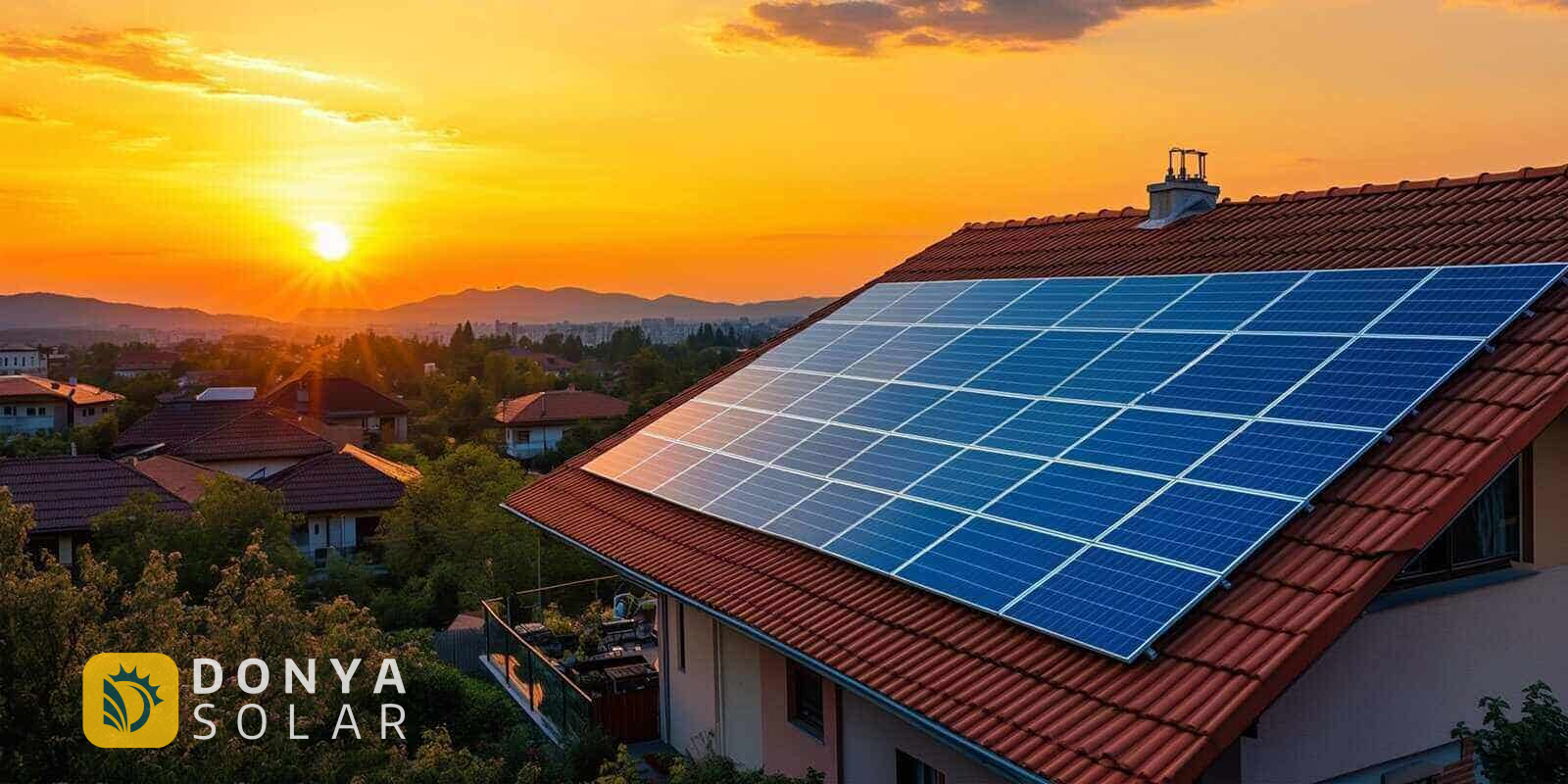 برق شهری یا پنل خورشیدی