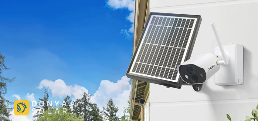 معرفی انواع دوربین مدار بسته خورشیدی