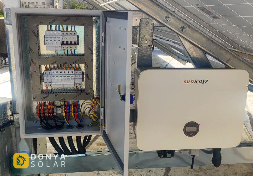 نیروگاه خورشیدی خانگی 10 کیلووات