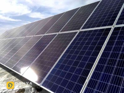 پنل خورشیدی برای تامین برق خانه