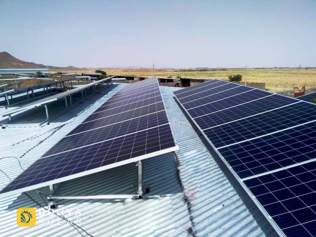 نیروگاه خورشیدی خانگی 15 کیلووات