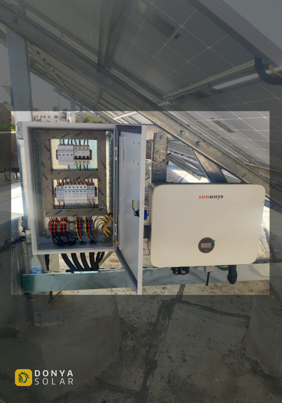 نیروگاه خورشیدی خانگی 10 کیلووات