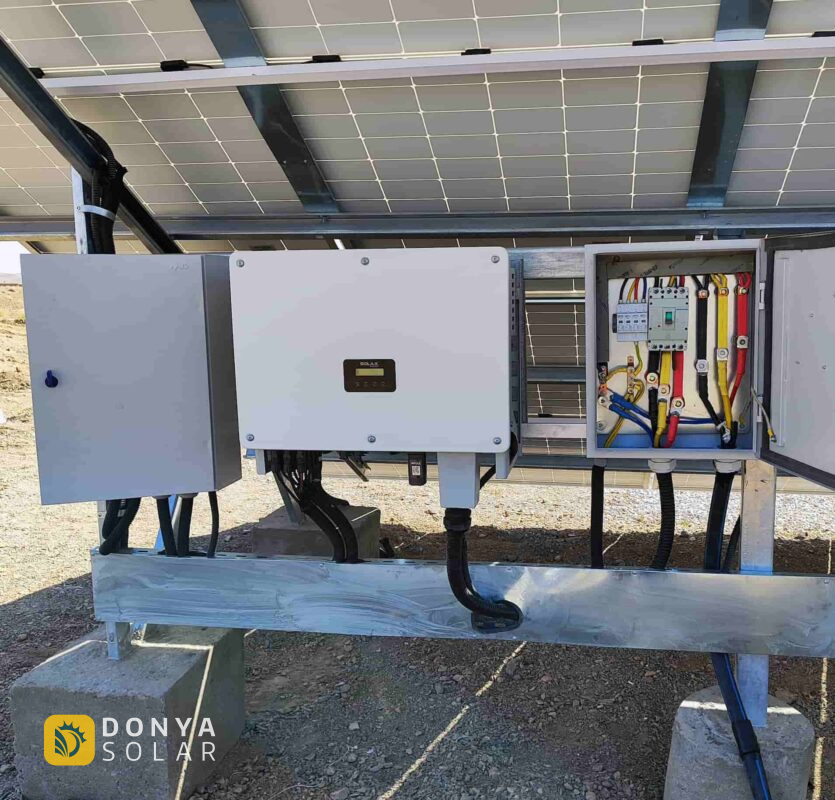 پنل خورشیدی برای شرکت