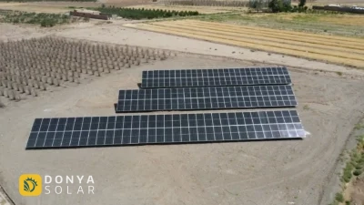 نیروگاه خورشیدی چاه موتور همت