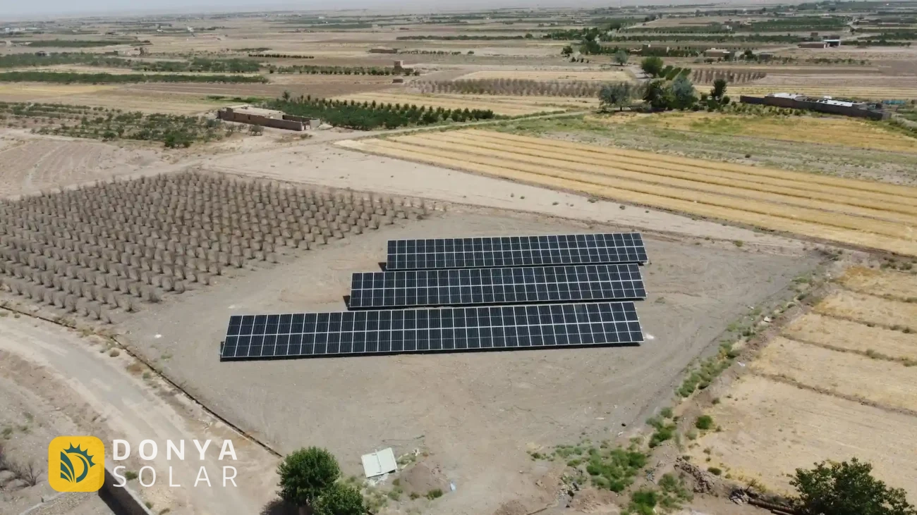 نیروگاه خورشیدی چاه موتور همت