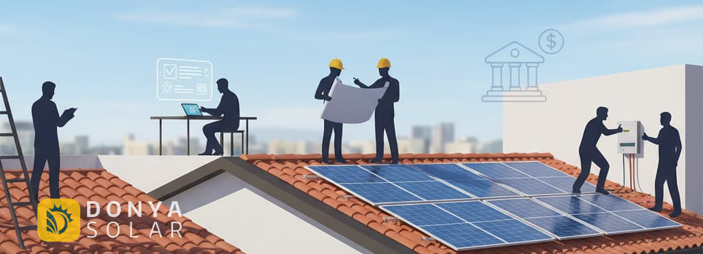 دریافت وام برای انرژی های خورشیدی