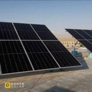 نیروگاه خورشیدی برای کارخانه