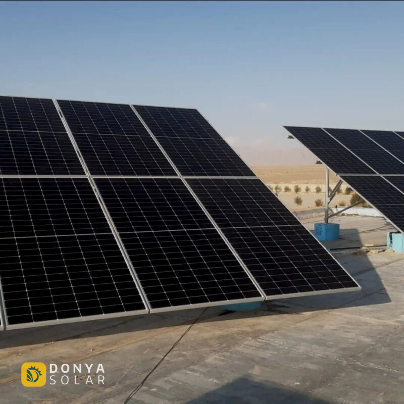 نیروگاه خورشیدی برای کارخانه