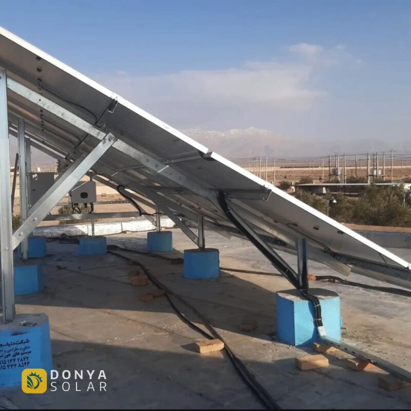 نیروگاه خورشیدی برای شرکت