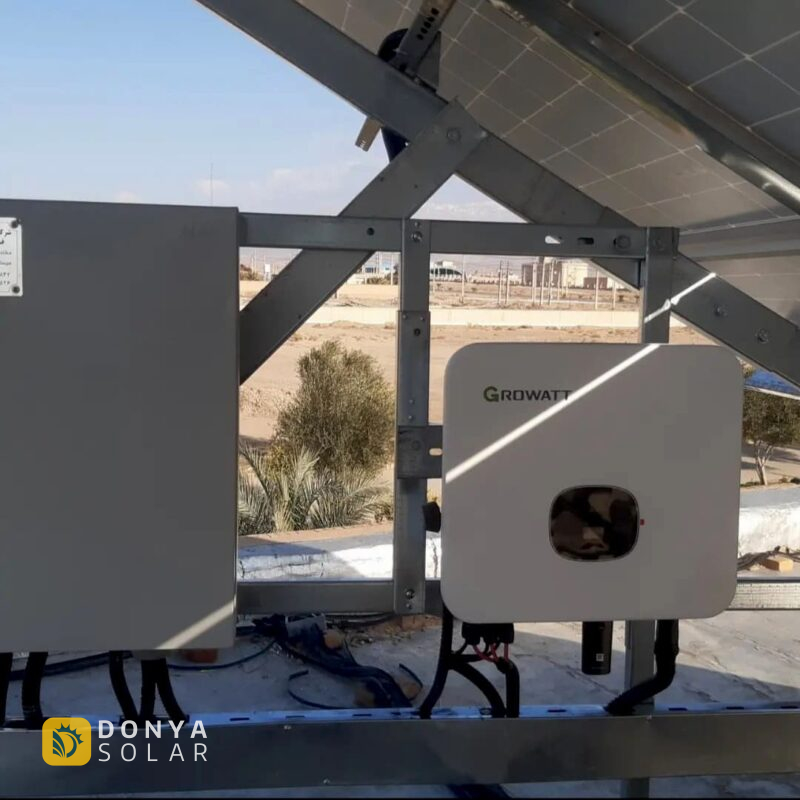 نیروگاه خورشیدی برای اداره