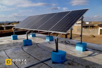 نیروگاه خورشیدی خانگی 10 کیلووات