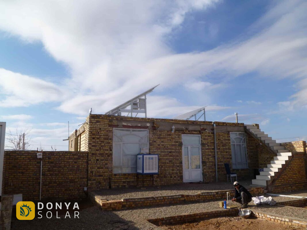 نیروگاه خورشیدی خانگی شخصی