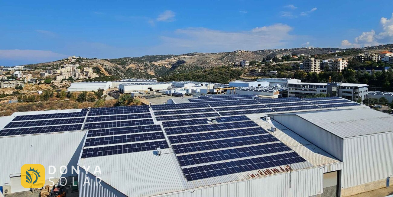 نیروگاه خورشیدی کارخانه ای