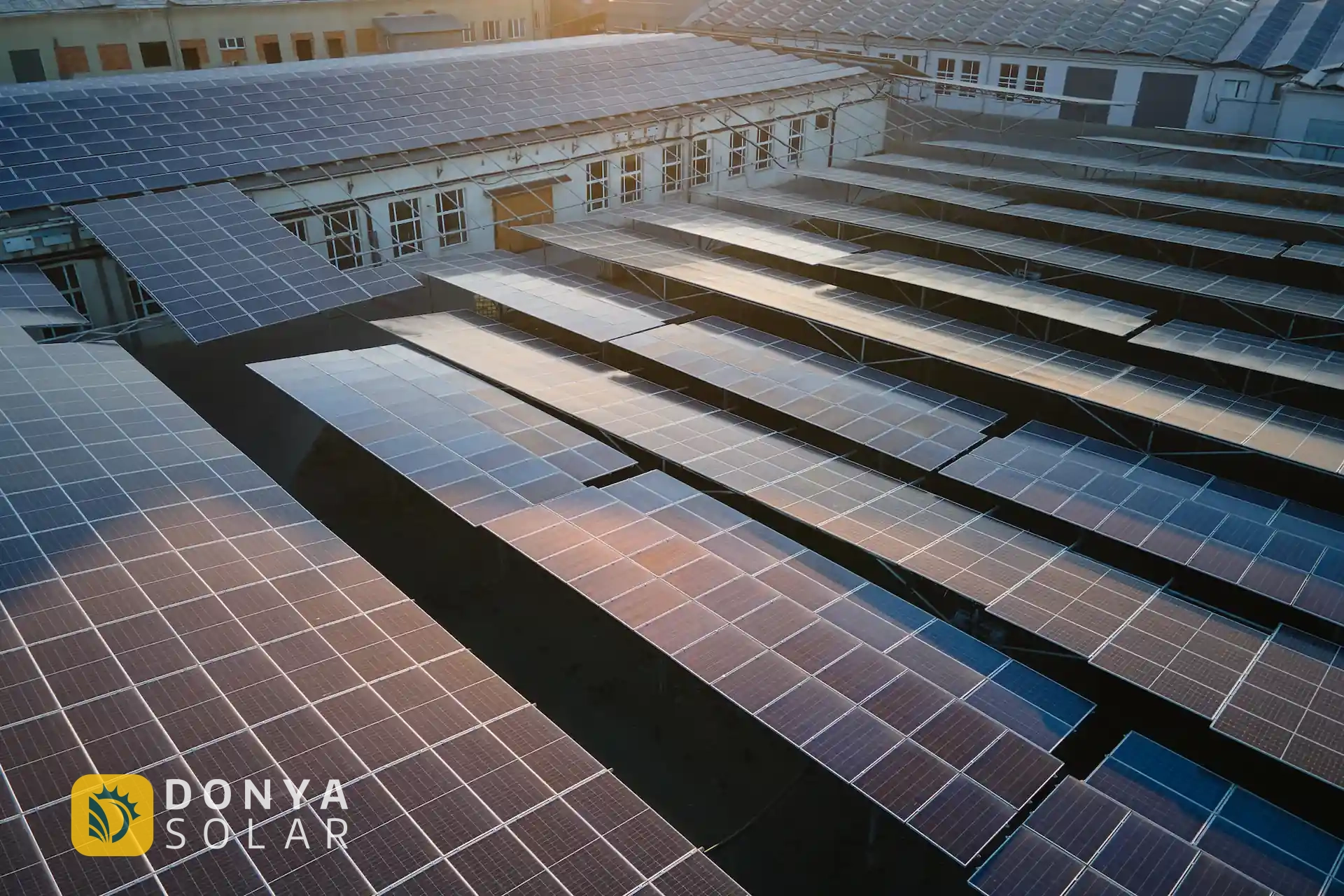 سایه سنجی پنل خورشیدی